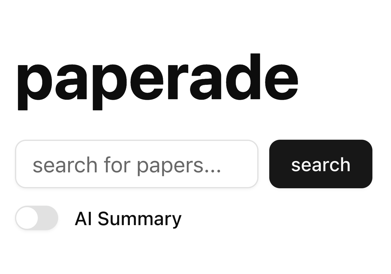paperade